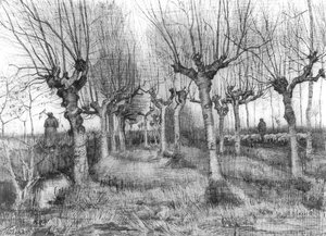 Pollard Birches — Vincent Willem Van Gogh