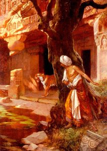 Awaiting The Tiger — Rudolph Ernst