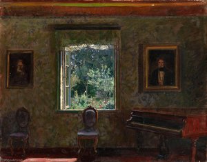 Interior. Sunny Day — Stanislav Zhukovsky, Impressionism