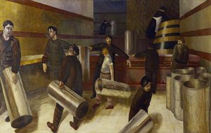 Filling Tea Urns — Sir Stanley Spencer