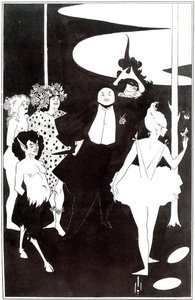 Design For The Frontispiece To 'plays' By John Davidson — Aubrey Vincent Beardsley, Art Nouveau