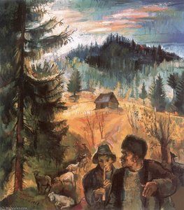 Transylvanian Landscape — Imre Nagy
