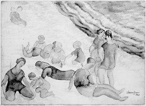 Coney Island — Chaim Gross