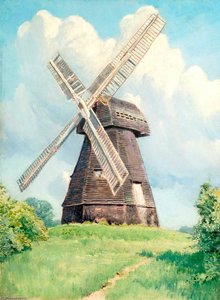 Shiremark Windmill, Capel, Surrey — Ernest C Christie