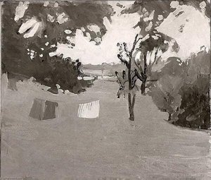 Clothesline — Fairfield Porter