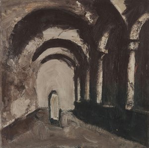 The Cloister — Mario Sironi, Cubism