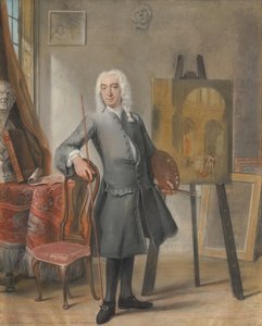 Self-portrait — Cornelis Troost, Dutch Rococo