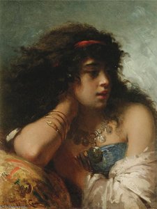 Odalisque — Pierre Olivier Joseph Coomans