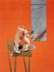 Study For The Human Body Figures In Movement, — Francis Bacon