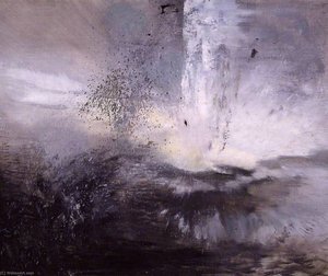 Bomb Falling Into Water — Leonard Henry Rosoman