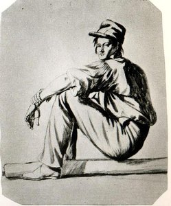 Study Of A Flatboatman 2 — George Caleb Bingham