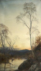 An Autumn Evening — John Macwhirter