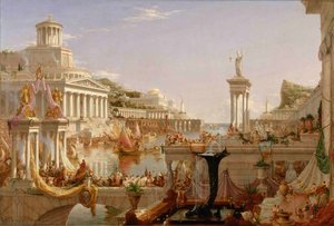 The Course Of Empire: The Consummation Of The Empire — Thomas Cole