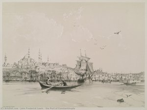 The Port Of Constantinople — John Frederick Lewis