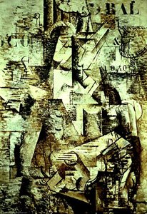 Untitled (9129) — Georges Braque, Cubist Abstraction