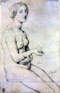 Study For 'vénus À Paphos' — Jean-auguste-dominique Ingres