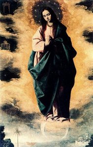 La Inmaculada Conpceción — Francisco De Zurbarán, Baroque