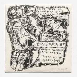 Disque No. 2 From Expériences Musicales — Jean Philippe Arthur Dubuffet