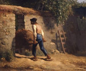 Peasant with a Wheelbarrow
