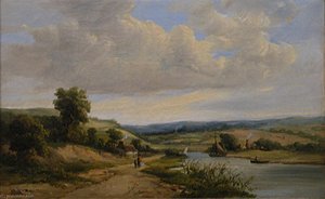 English Landscape Français Paysage — John Constable, Romantic Landscape