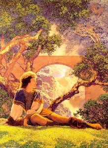 Untitled (593) — Maxfield Parrish, Neo-classical
