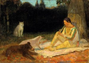 The Flute Player — Edwin Willard Deming