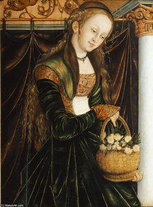 St. Dorothea — Lucas Cranach The Elder