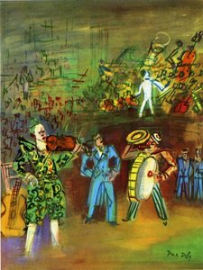 Clowns And Musicians — Raoul Dufy