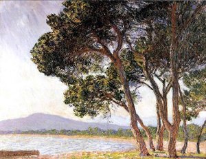 Beach In Juan-les-pins — Claude Monet, Impressionism