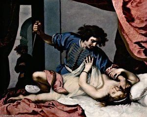 Tarquin And Lucretia — Felice Ficherelli