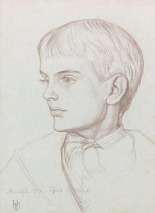 Portrait Of Marion Edith Holman Hunt — William Holman Hunt