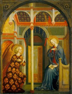 The Annunciation — Masolino Da Panicale, Early Renaissance