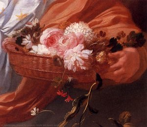 Apollo And Aurora (detail) — Gérard De Lairesse, Baroque