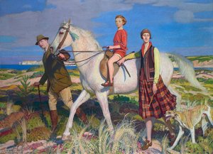 Four Loves I found, a Woman, a Child, a Horse and a Hound