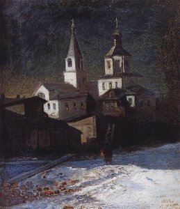 Church Of Elijah The Ordinary In Moscow — Aleksey Savrasov