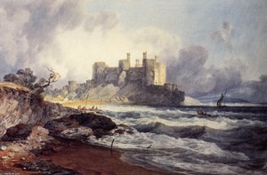 Conway Castle — Joseph Mallord William Turner, Romanticism