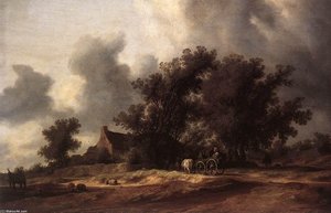 After The Rain — Salomon Van Ruysdael