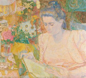 Portrait of Mrs Marie Jeannette de Lange, Jan Toorop, 1900