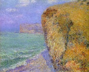 Cliffs At Grainval — Gustave Loiseau