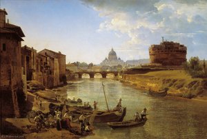 New Rome. The Castle Of S.angelo — Sil'vestr Fedosyevich Shchedrin