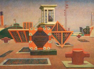 Imaginary Harbour Ii — Edward Alexander Wadsworth