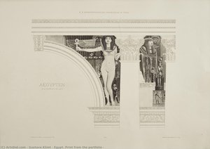 Egypt. Print From The Portfolio — Gustav Klimt