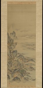 Mount Penglai With Eight Views Of Xiao And Xiang — Kano Tansui Moritsune
