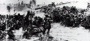 Study To ''the Conquest Of Siberia By Yermak'' — Vasily Ivanovich Surikov
