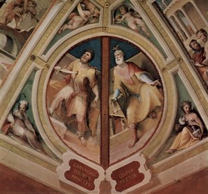 Carundas Von Tiro Und Celius Praetor — Domenico Di Pace Beccafumi