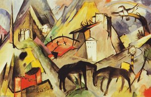 The Poor Land Of Tyrol — Franz Marc
