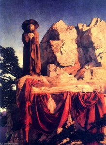 Snow White And The Seven Dwarfs — Maxfield Parrish