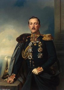 Portrait Of Alexander Arkadyevich Suvorov — Franz Krüger