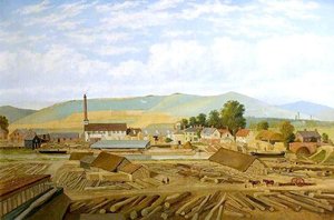 The Kennet And Avon Canal At Honeystreet Wharf, Woodborough, Wiltshire — Joseph Barnard Davis