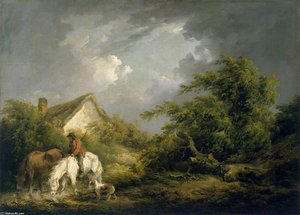 Before A Thunderstorm — George Morland